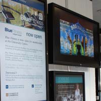 Fitness centre and restaurant information